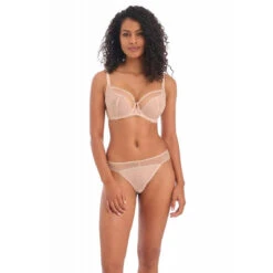FREYA Soutien-gorge Plongeant Armatures - Beige -Aubade Soldes soutien gorge plongeant armatures beige 3241135 3 1140x1140