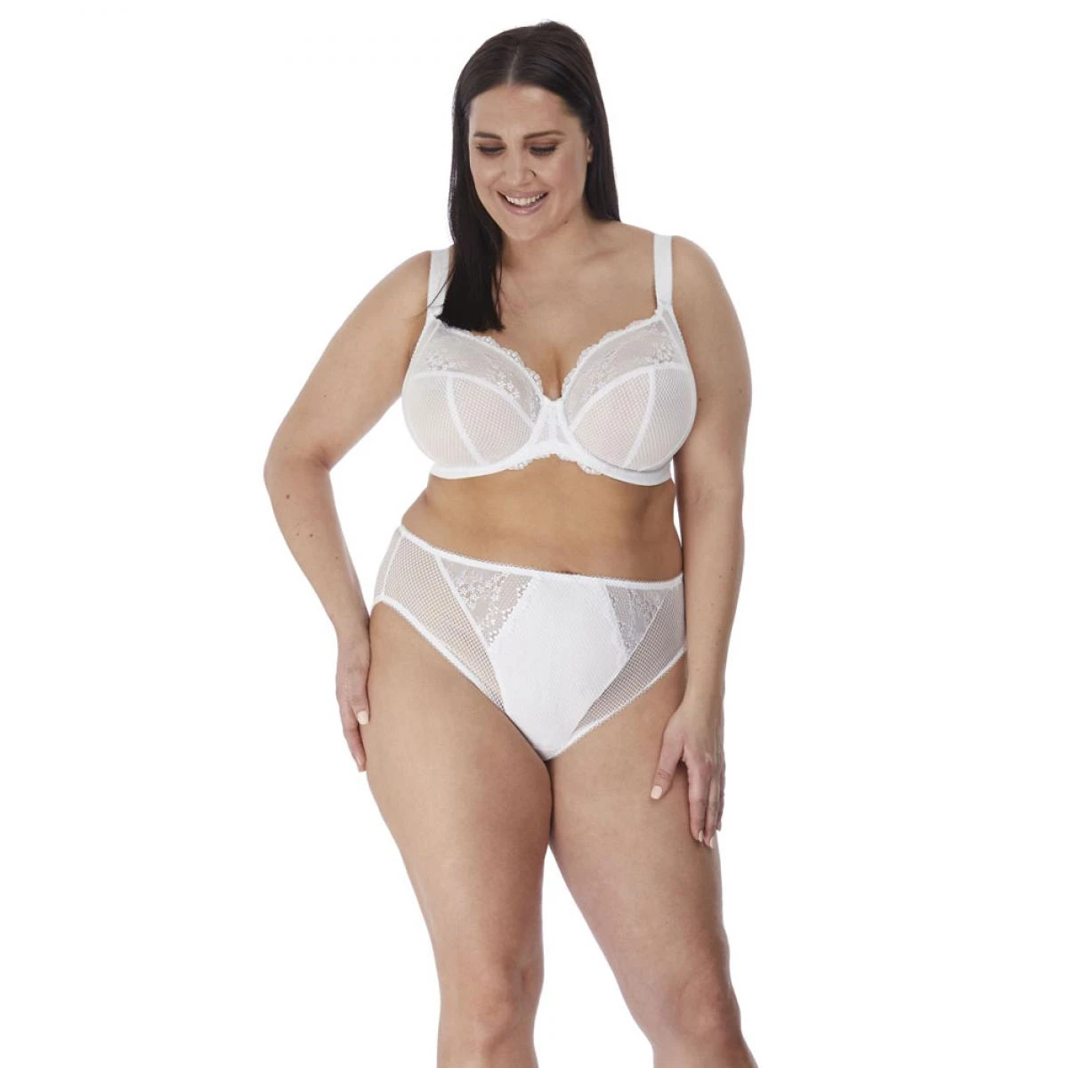 Soutien-gorge Plongeant Armatures Elomi White 5 Soutien-gorge Plongeant Armatures Elomi White – Image 3