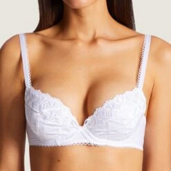 Aubade Soutien-gorge Plongeant Armatures Blanc