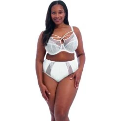 Soutien-gorge Plongeant Armatures - Blanc Elomi BRIANNA -Aubade Soldes soutien gorge plongeant armatures blanc 3176562 3 1200x1200