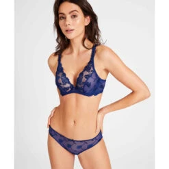 Aubade Soutien-gorge Plongeant Armatures Bleu -Aubade Soldes soutien gorge plongeant armatures bleu 3219283 4 1140x1140