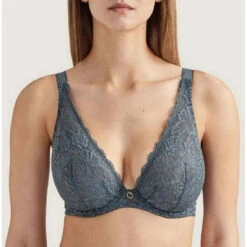 Aubade Soldes 36 Aubade Soutien-gorge Plongeant Armatures Gris