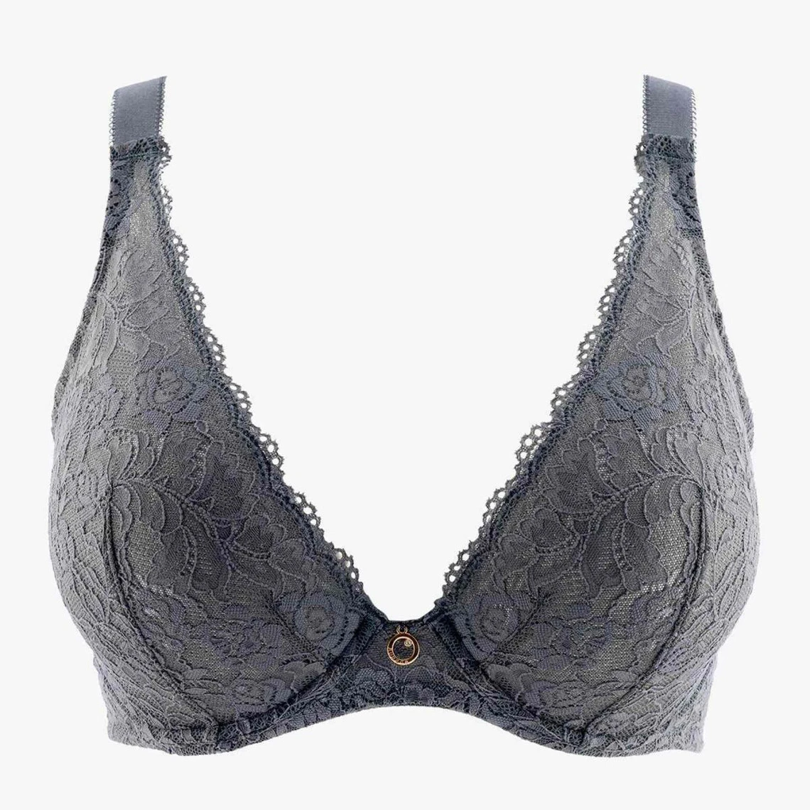 Aubade Soutien-gorge Plongeant Armatures Gris 4 Aubade Soutien-gorge Plongeant Armatures Gris – Image 2