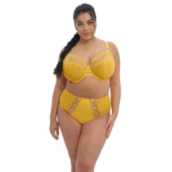 ELOMI Soutien-gorge Plongeant Armatures - Jaune -Aubade Soldes soutien gorge plongeant armatures jaune 3360908 5 1140x1140