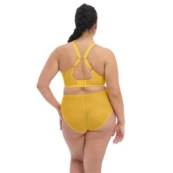 ELOMI Soutien-gorge Plongeant Armatures - Jaune -Aubade Soldes soutien gorge plongeant armatures jaune 3360908 7 1140x1140