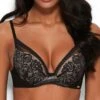 Gossard Soutien-gorge Plongeant Armatures Noir