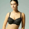 Soutien-gorge Plongeant Armatures - Noir