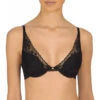 Soutien-gorge Plongeant Armatures - Noir