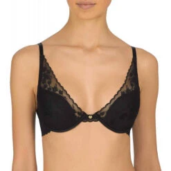 Soutien-gorge Plongeant Armatures - Noir