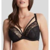 Panache Soutien-gorge Plongeant Armatures En Tulle Brodé - Noir -Aubade Soldes soutien gorge plongeant armatures noir 3406326 2 1140x1140