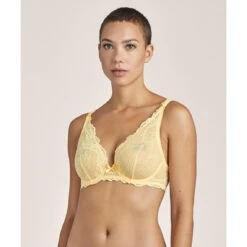 Aubade Soutien-gorge Plongeant Armatures Jaune