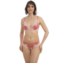 Soutien-gorge Plongeant Armatures - Rose -Aubade Soldes soutien gorge plongeant armatures rose 3361292 5 1140x1140
