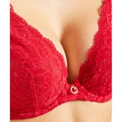 Aubade Soutien-gorge Plongeant Armatures Rouge -Aubade Soldes soutien gorge plongeant armatures rouge 1208581 2 1200x1200