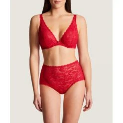 Aubade Soutien-gorge Plongeant Armatures Rouge -Aubade Soldes soutien gorge plongeant armatures rouge 1208581 4 1200x1200