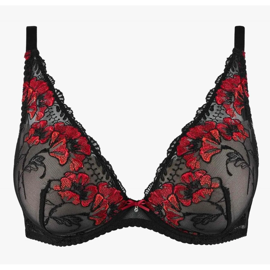 Aubade Soutien-gorge Plongeant Armatures Rouge 4 Aubade Soutien-gorge Plongeant Armatures Rouge – Image 2