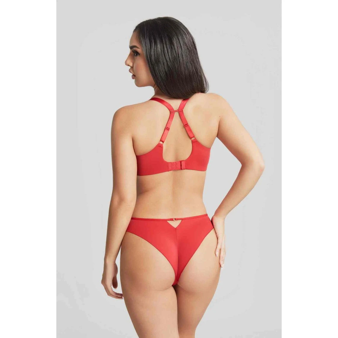 Soutien-gorge Plongeant Armatures - Rouge 8 Soutien-gorge Plongeant Armatures - Rouge – Image 6