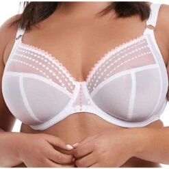 Soutien-gorge Plongeant Elomi White -Aubade Soldes soutien gorge plongeant elomi matilda white 300197 5 1200x1200