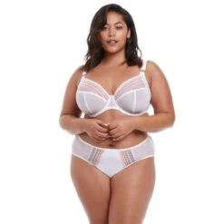 Soutien-gorge Plongeant Elomi White -Aubade Soldes soutien gorge plongeant elomi matilda white 300197 6 1200x1200