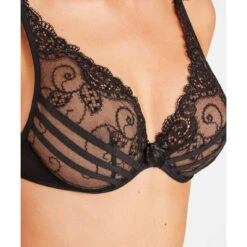 Aubade Soutien-gorge Plongeant Foulard Armatures Noir -Aubade Soldes soutien gorge plongeant foulard armatures noir 3282526 5 1140x1140