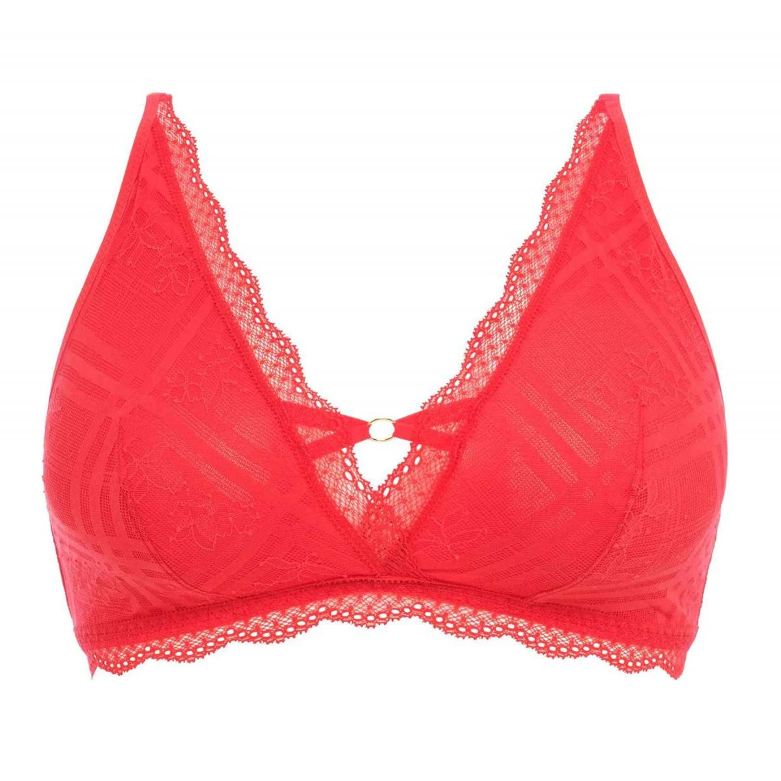 FREYA Soutien-gorge Plongeant Sans Armatures - Rouge 4 FREYA Soutien-gorge Plongeant Sans Armatures - Rouge – Image 2