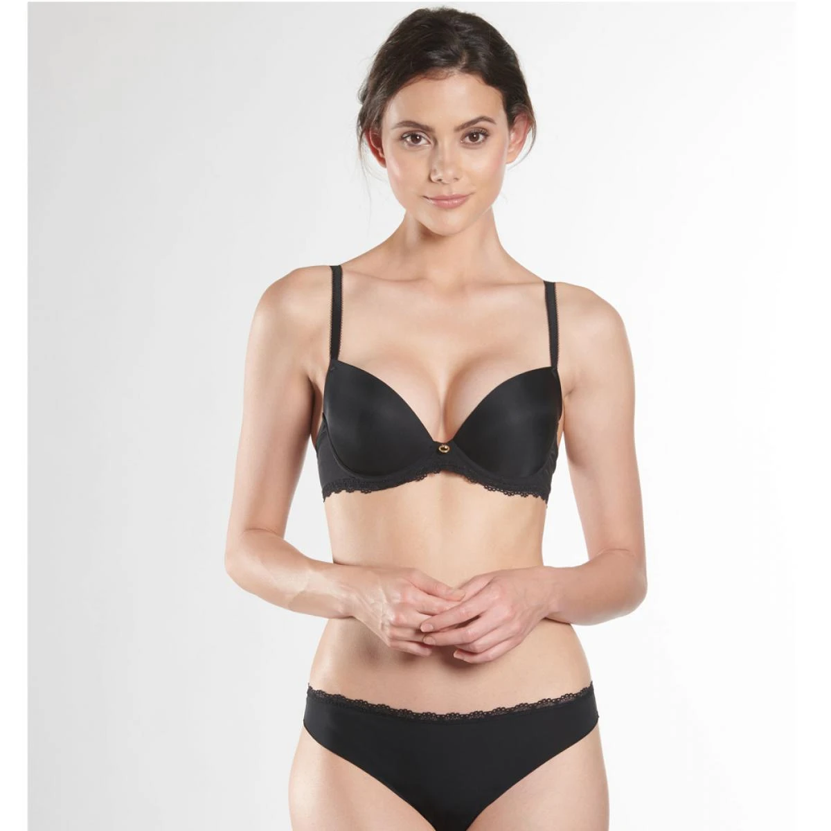 Aubade Soutien-gorge Plunge Coque Noir 5 Aubade Soutien-gorge Plunge Coque Noir – Image 3