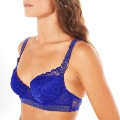 Soutien-gorge Push-up Armatures - Bleu
