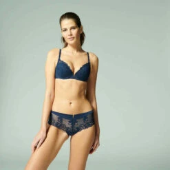 Soutien-gorge Push-up Armatures Bleu -Aubade Soldes soutien gorge push up armatures bleu 3367132 4 1140x1140