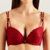 Aubade Soutien-gorge Push-up Armatures Rouge -Aubade Soldes soutien gorge push up armatures rouge 1187627 1 1200x1200