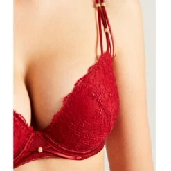 Aubade Soutien-gorge Push-up Armatures Rouge -Aubade Soldes soutien gorge push up armatures rouge 1187627 4 1200x1200