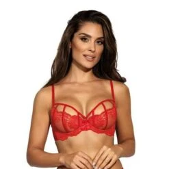 Soutien-gorge Push-up Armatures Rouge