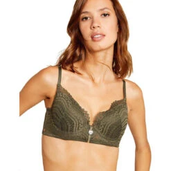 Soutien-gorge Push-up Armatures Vert