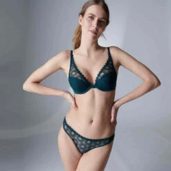 Soutien-gorge Push-up Armatures - Vert -Aubade Soldes soutien gorge push up armatures vert 3405612 7 1140x1140