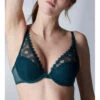 Soutien-gorge Push-up Armatures - Vert -Aubade Soldes soutien gorge push up armatures vert 3405612 1140x1140