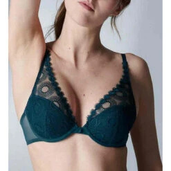 Soutien-gorge Push-up Armatures - Vert