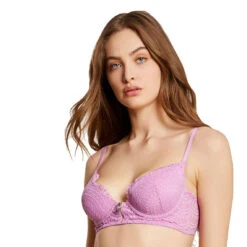 Soutien-gorge Push-up Armatures Violet