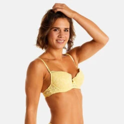 Soutien-gorge Push-up Jaune Flamant Rose -Aubade Soldes soutien gorge push up jaune flamant rose 3439422 6686992 92 1140x1140