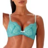 Gossard Soutien-gorge Push-up Plongeant Armatures - Bleu -Aubade Soldes soutien gorge push up plongeant armatures bleu 3405656 2 1140x1140