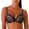 Gossard Soutien-gorge Push-up Plongeant Armatures -Aubade Soldes soutien gorge push up plongeant armatures gris 3405708 2 1140x1140