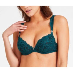 Aubade Soutien-gorge Push-up Plongeant Armatures - Vert