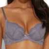 Gossard Soutien-gorge Push-up Plongeant Gris -Aubade Soldes soutien gorge push up plongeant gris 309357 1 1140x1140