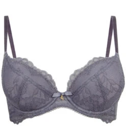 Gossard Soutien-gorge Push-up Plongeant Gris -Aubade Soldes soutien gorge push up plongeant gris 309357 1140x1140