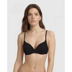 DIM Soutien-gorge Push-up Sans Armatures Noir -Aubade Soldes soutien gorge push up sans armatures noir 2890027 1200x1200