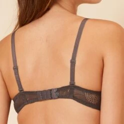 Soutien-gorge Push-up Triangle Gris -Aubade Soldes soutien gorge push up triangle gris 303741 4 1200x1200