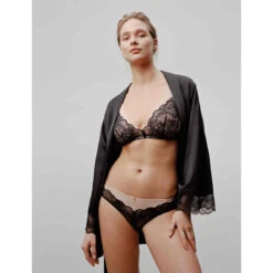 Chantelle Soutien-gorge Sans Armatures - Noir -Aubade Soldes soutien gorge sans armatures noir 3405632 6 1140x1140