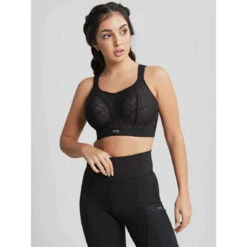 Panache Soutien-gorge Sportif Armatures En Maille à Bretelles Larges - Noir -Aubade Soldes soutien gorge sportif armatures noir 3406340 4 1140x1140