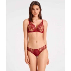 Aubade Soutien-gorge Triangle Plongeant Armature Rouge -Aubade Soldes soutien gorge triangle plongeant armature rouge 3282568 4 1140x1140