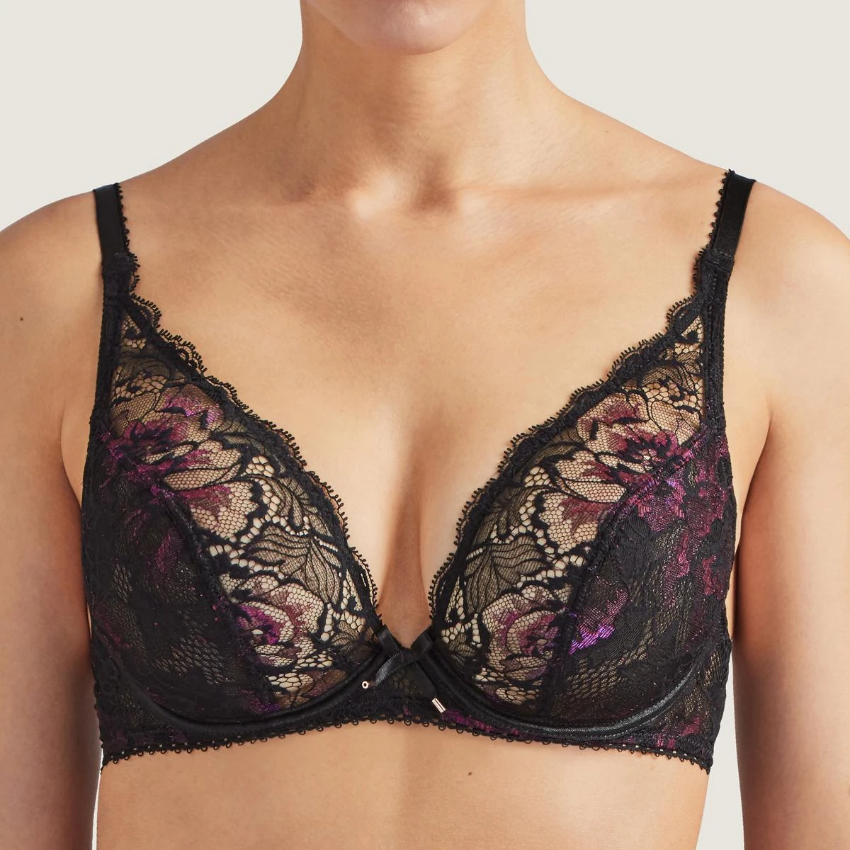 Aubade Soutien-gorge Triangle Plongeant Armatures Violet 3 Aubade Soutien-gorge Triangle Plongeant Armatures Violet
